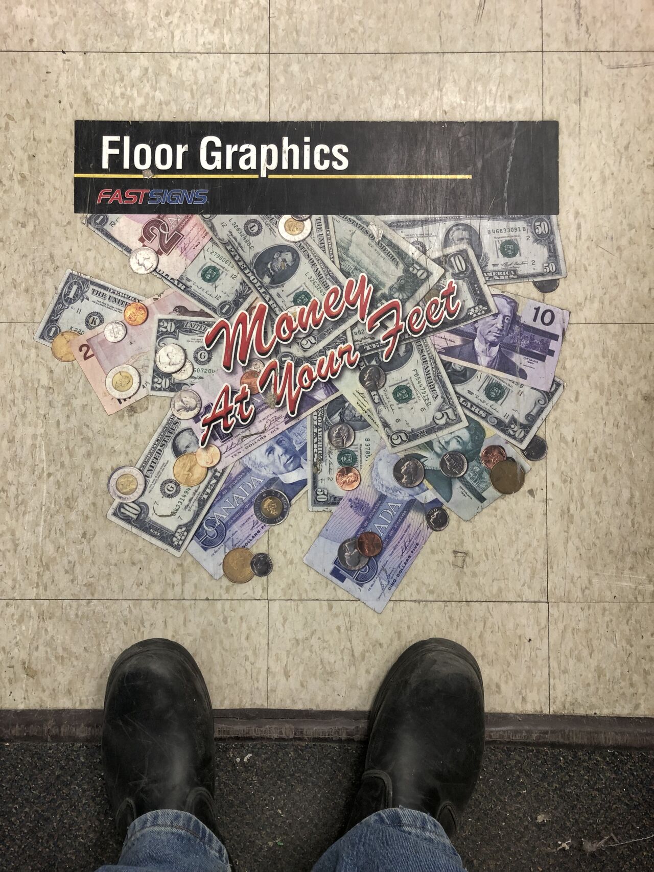 Picture of Bob's floor using Floor Guard
